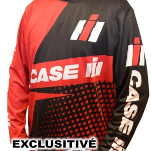 Chandail manches longues Sublimé Adulte et Junior CASE IH (CASELONG)