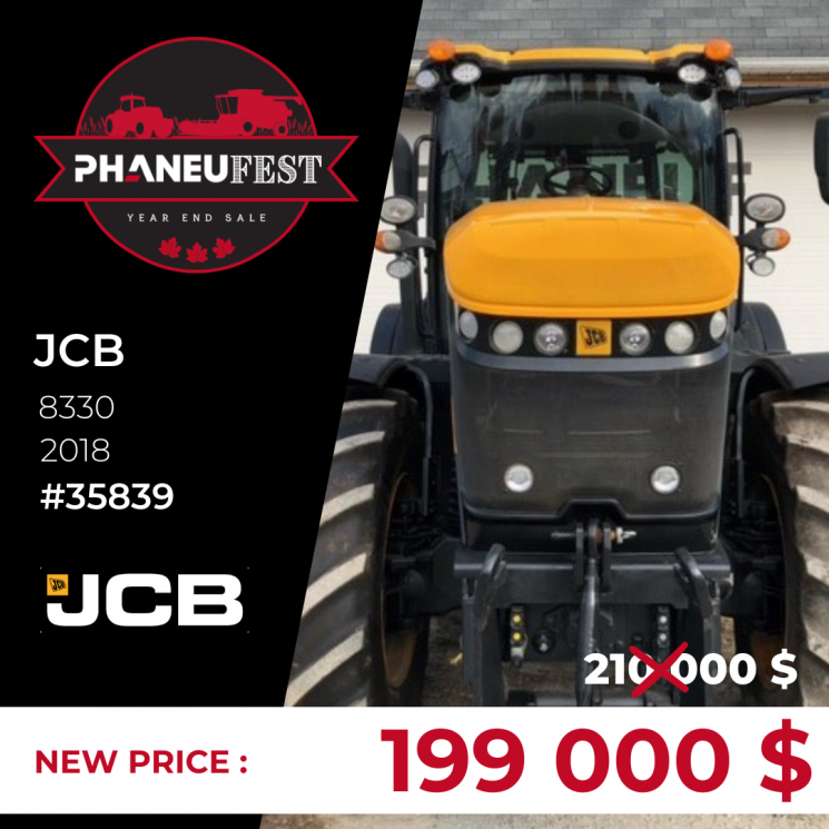 Phaneufest : JCB 8330