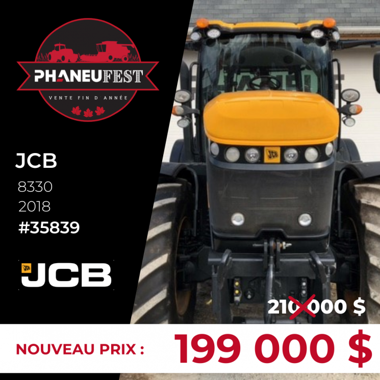 Phaneufest : JCB 8330