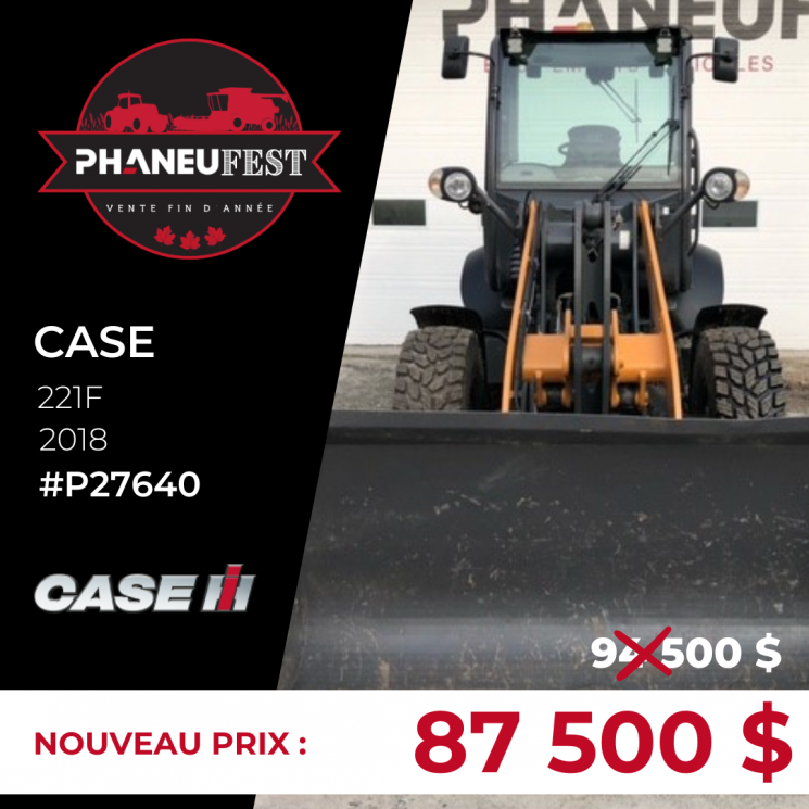 Phaneufest : Case IH 221F